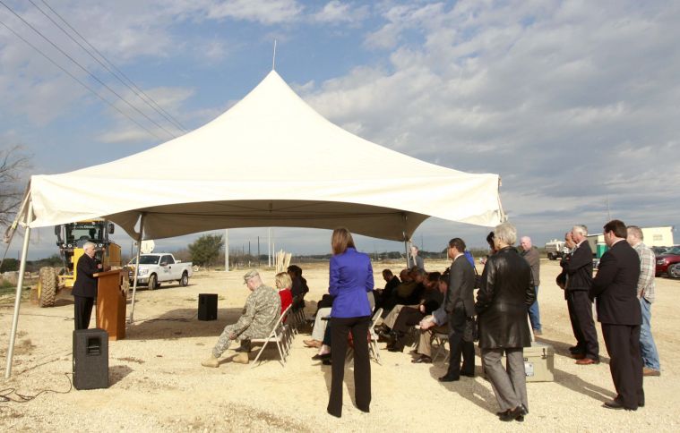 State Highway 195 groundbreaking
